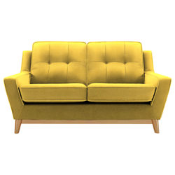 G Plan Vintage The Fifty Three Small 2 Seater Sofa Bobble Mustard